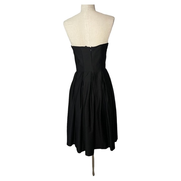 Calvin Klein black strapless fit n flare dress - Picture 3 of 5